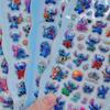 Stitch Cartoon Stationery Stickers for DIY Journals, Scrapbooks, School Supplies, Assorted Patterns, Self-Adhesive, Waterproof