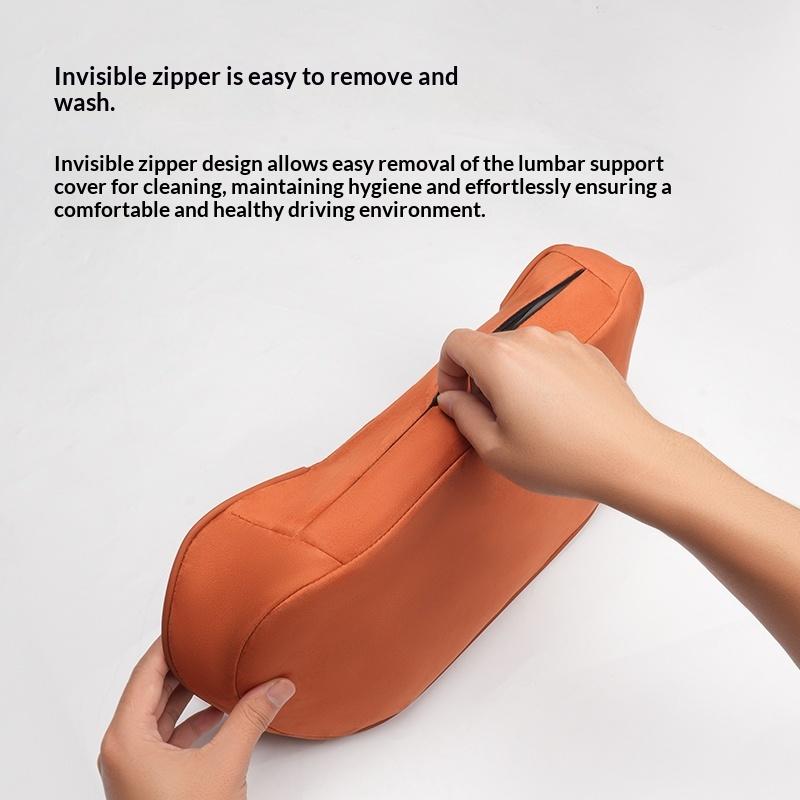 For Li L6 L7 L8 L9 Lixiang Breathable and Skin Friendly Leather Car Lumbar Support Headrest Neck Pillow Cushion and Pillow