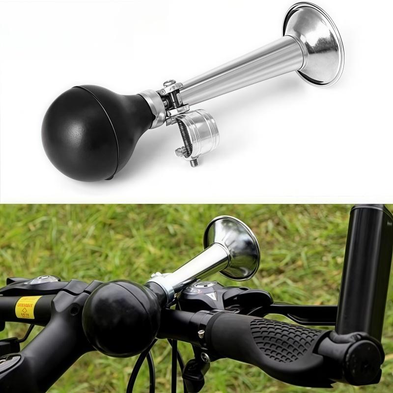 Bicycle Air Horn Press Type Bicycle Warning Horn Mountain Road Bike Horn for Safety Riding Bicycle Accessories Easy to Install