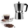 With Stainless Steel Filter Coffee Maker Moka Pot Aluminum Cafe Brewing Tools  Stovetop