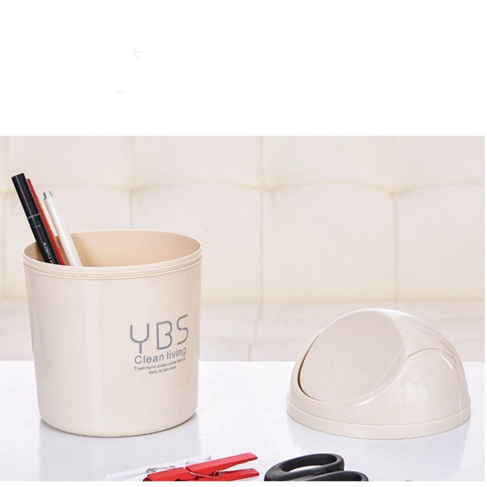 Дом Автомобиль Кейс Урны для праха Настольный Мусор Роликовая крышка Ведро Корзина Мусорное ведро Банка Мусор Отходы