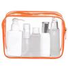 Transparent Cosmetic Bag Large Capacity Zipper Closure Waterproof Clear Makeup Bag Organizer Toiletry Bag