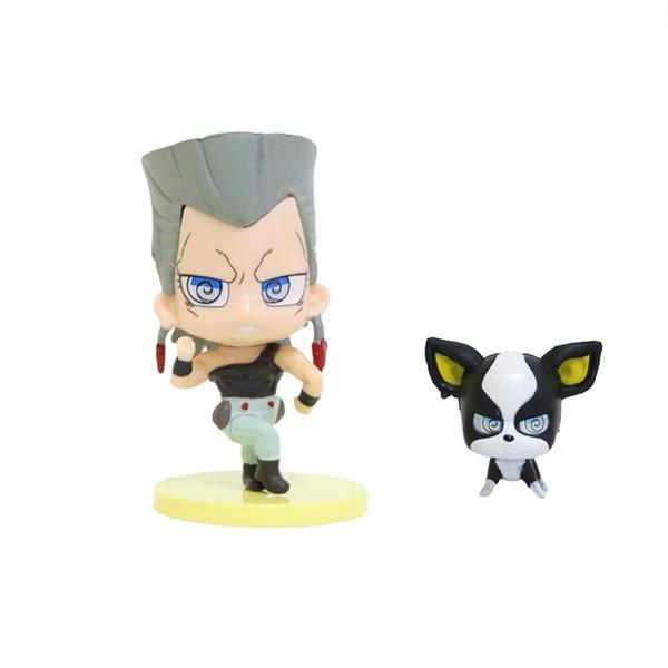 1 шт. Аниме JoJo's Bizarre Adventure Фигурки Действия Статуя Кудзё Джотаро Хигашиката Джоске Рохан ПВХ Модель Коллекция Детская Игрушка