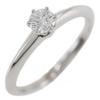 TIFFANY&Co. Solitaire Ring Pt950Platinum/diamond #4.9(US Size) 3.2g Women Used