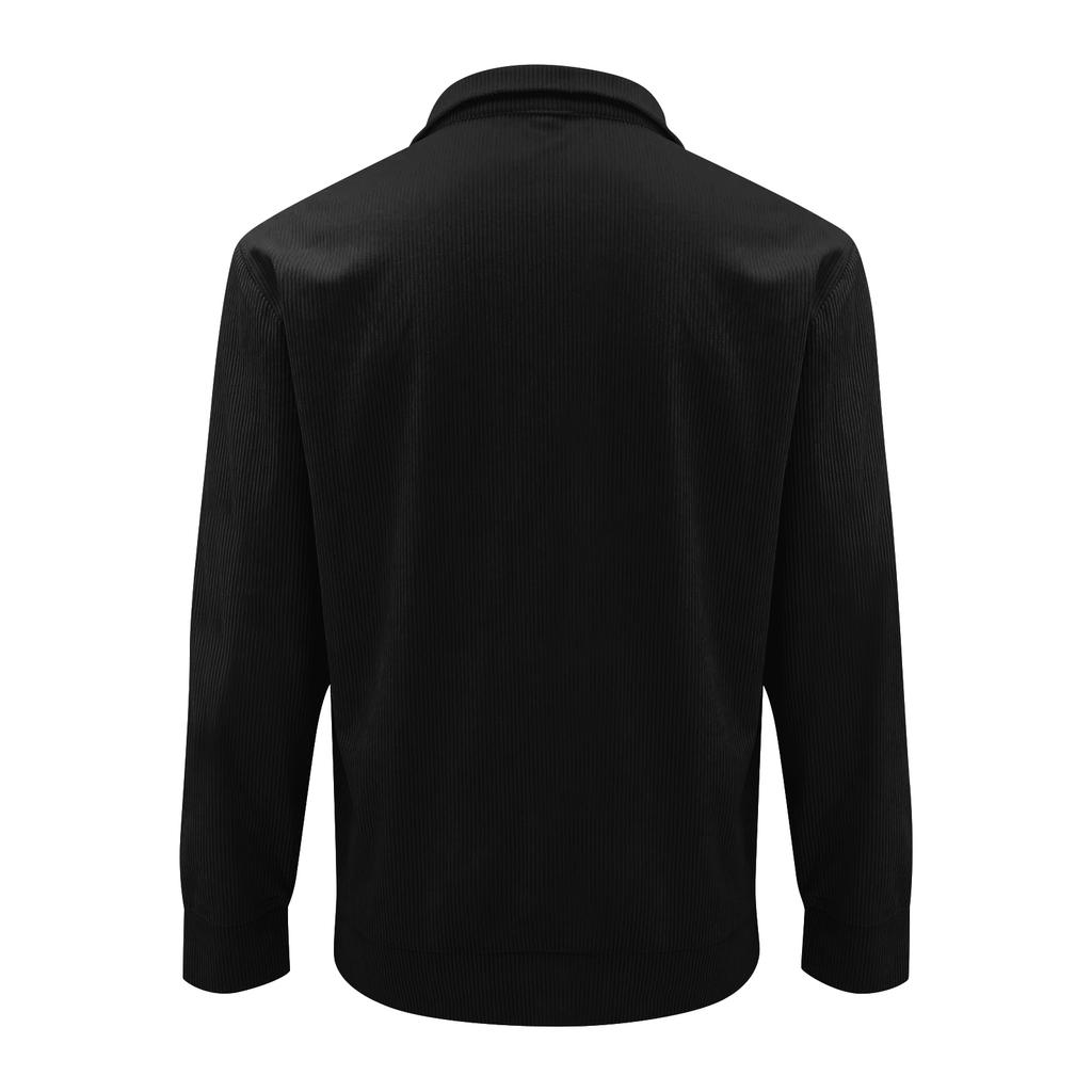 Мужская вельветовая рубашка на пуговицах с рождественским принтом