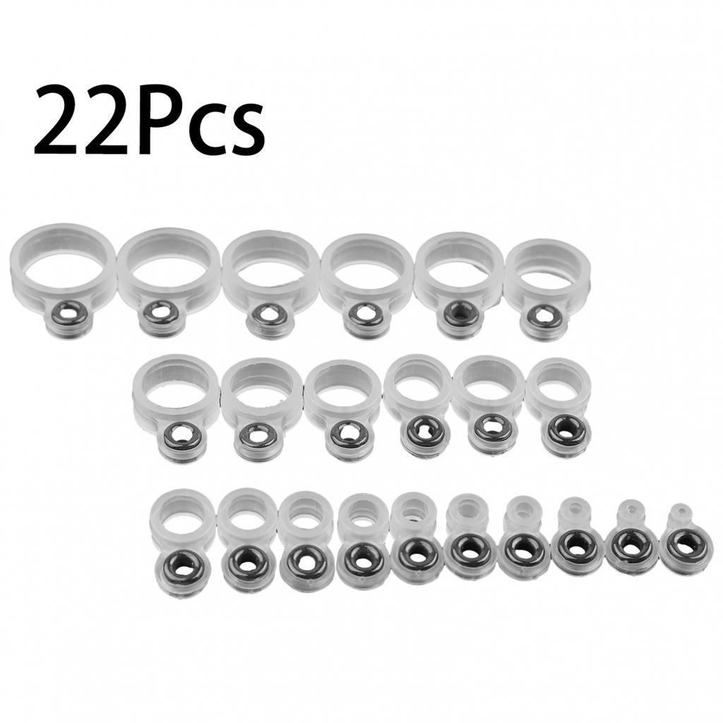 Versatile Silicone Fishing Rod Guide Wire Repair Kit 1422Pcs for All Rod Sizes