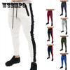 Men's Leisure Sports Solid Color Light Board Slim Fit Fitness Pants Men's Long Pants Small Feet Beam Pants