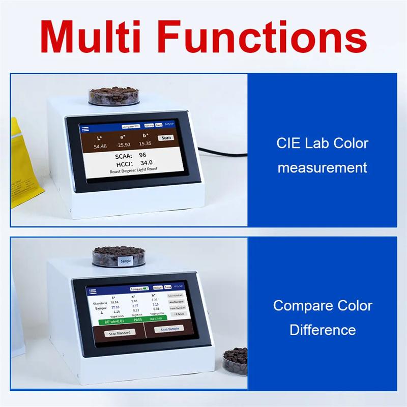 RTS LS177C D/8 Benchtop Colorimeter Cafe HCCI SCAA Agtron Number Coffee Beans Roast Degree Coffee Colorimeter