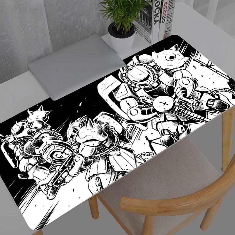 Коврик для мыши Аниме Carpe Mobile Suit Gundam Большой для ПК Игровой Компьютерный Mausepad Varmilo Клавиатура Игровые Аксессуары Настольный коврик
