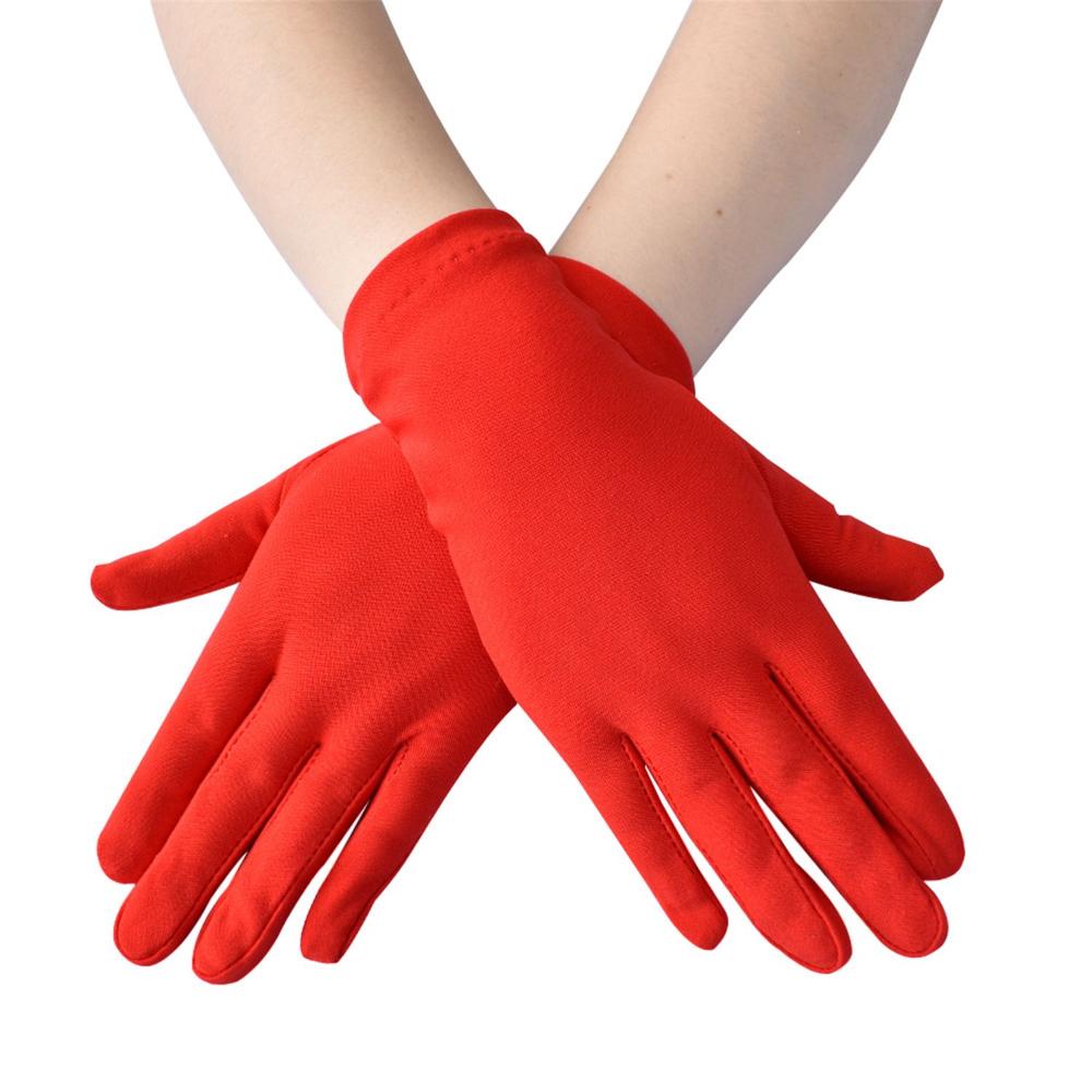 Women Sunscreen Non-Slip Household Gloves Driving Gloves Serving Waiters Mittens Work Gloves