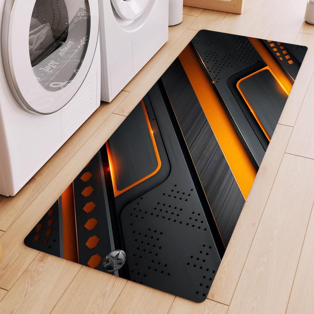 Kitchen Foot Mat Home Entrance Doormat 3D Rug for Living Room Children Bedroom Balcony Hallway Bath Floor Decor