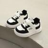 Kids Low Top Thick Sole White Sneakers Boys Girls Casual Sports Shoes Students Daily Running Trainers