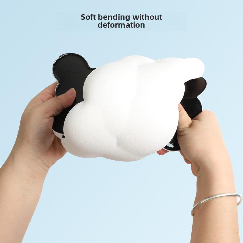 Горячая Распродажа Однотонная Цветная Пеноматериала с Эффектом Памяти Клавиатура Поддержка Запястья Для Набора Настольных Текстов