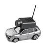 Mini RC Camera Car 1:64 Scale, 2.4G Remote and APP Controlled Toy Vehicle with HD Magnetic Camera, LED Lights, Fun Toy