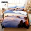 Natural Scenery Queen Bedding Set Duvet Cover Set Bedding Digital Printing Bed Linen King Size Duvet Cover Set Bedding Set Three Piece Set