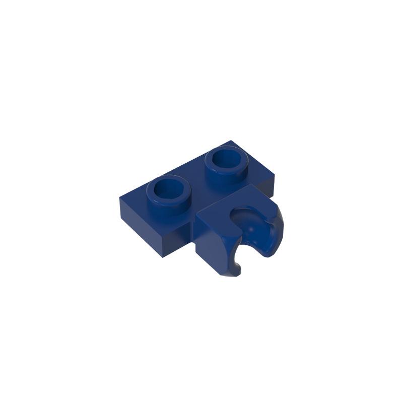 Нетоксичные 20 шт. Детали Moc 14704 Пластина Модифицированная 1x2 с Маленьким Гнездом для Шарового Крюка Сбоку Совместимый Кирпичный Строительный Блок Частица Детская Игрушка