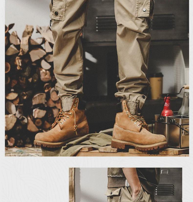 Men's American Style Tactical Overalls - Straight Fit, Autumn/Winter 2024, Outdoor Casual Pants for City Commuting and Mountain Activities.