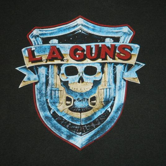 Vintage LA GUNS 1988 SHOW NO MERCY TOUR All size T-Shirt E079 Unisex T-Shirt
