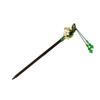 1Pc Petal Hairpin Ancient Headwear Tassel Hairpin Fresh Tassel New Chinese Style Sandalwood Hairpin Wood