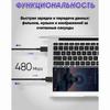 Зарядное устройство 45 Вт с быстрой зарядкой, интерфейс Type-C, зарядная головка для мобильного телефона, европейский стандарт, комплект зарядного устройства 5 А
