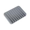 New Silicon Kitchen Bathroom Flexible Soap Dish Plate Holder Tray Soapbox