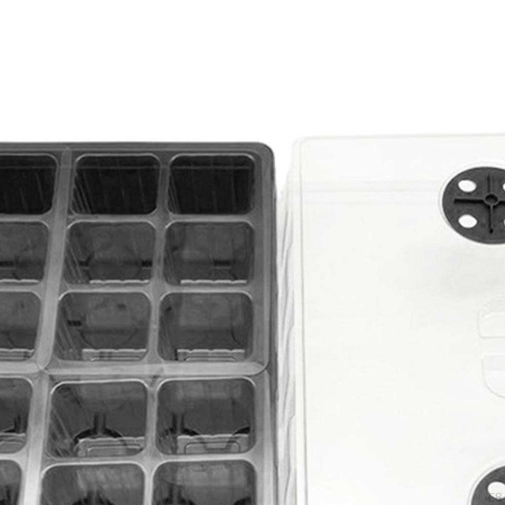 Поддон для проращивания семян, простой в использовании, с вентилируемой крышкой, выращивание рассады