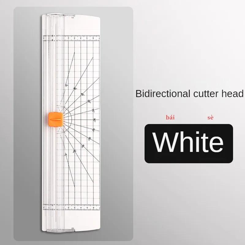 A4/A5 DIY Paper Cutting Guillotine Paper Cutter with Pull-out Ruler for Photo Trimmers Scrapbook Lightweight Cutting Mat Machine