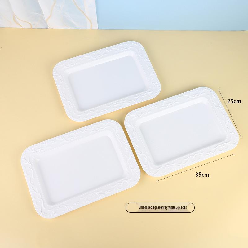 Трехъярусная подставка для торта к европейскому полуденному чаю - креативный многослойный пластиковый поднос для десертов и фруктовая тарелка