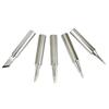 5Pcs/10Pcs 900M-T Soldering Iron Tips Pure Copper Replacement Head for Electric Soldering Iron DIY Electronic Repair Tool