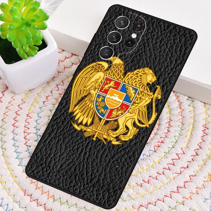 Чехол для телефона с гербами Армении, Албании, России для Samsung Galaxy note 10 pro S26 Ultra S23 S24 FE S25 S21 S22 PLUS ударопрочный Чехол