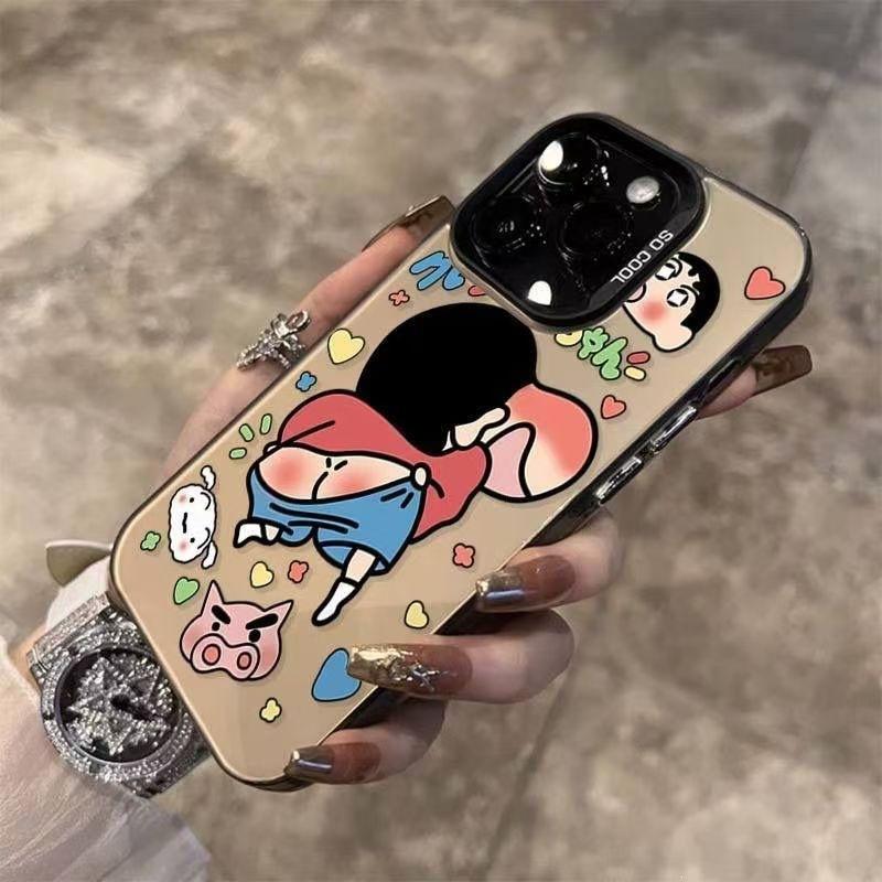 Xiaoxin подходит для iPhone13promax чехол для iPhone 14 новый 15puls мультяшный xsmax лазерный
