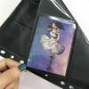 Album Collection Card Organizer Card Album Inner Page Loose-leaf Inners Black Storage Page