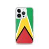 Coque Télephone Drapeau Guyana - iPhone 14 Pro