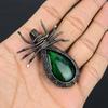 Green Flash Labradorite Pendant Gemstone Jewelry, 999 Copper Wire Wrapped Pendant, Handmade Jewelry Birthstone Pendant, Gift For Him