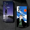 Bleach Кисуке Урахара Мягкий чехол для телефона для Samsung Galaxy S26 S25 Edge S24 Ultra S23 Plus S22 S21 FE S20 Черная задняя крышка
