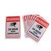 10Pcs Home Cctv Surveillance Security Camera Video Sticker Warning Decal Signs