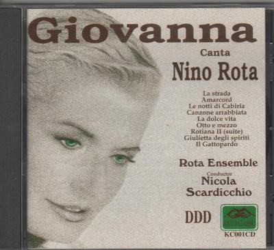 CD ДЖОВАННА - Джованна поет Нино Рота KC001CD Kicco Classic 1997 Италия Поп Б/У