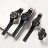 Silicone Strap Led Sports Watch With Night Light And 50m Water Resistance For Men And Students