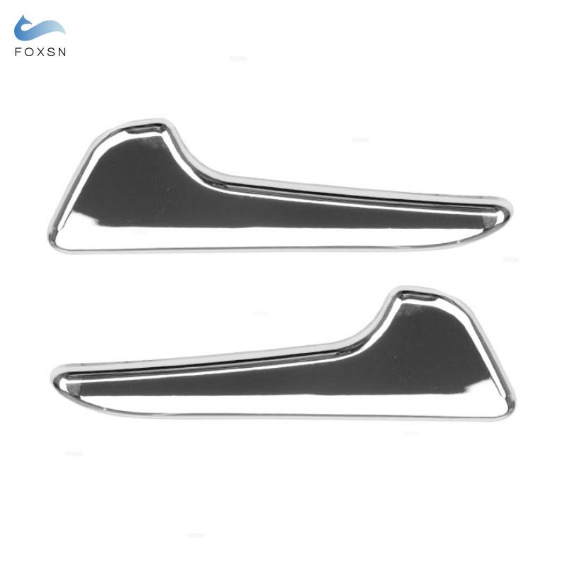 Для Mercedes Benz AB Class W169 W245 2008 2009 2010 2011 2012 ABS Chrome 2 шт. автомобильные аксессуары внутренняя дверная ручка чаша тянуть