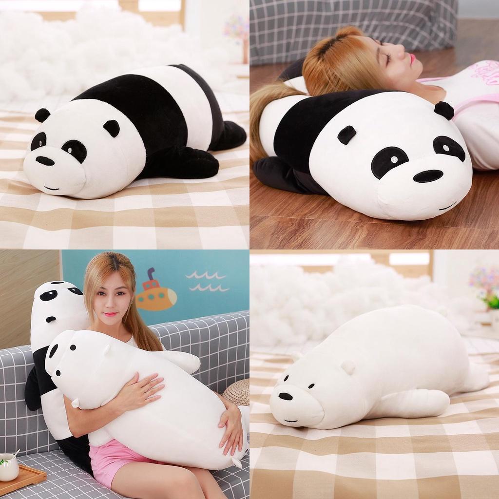 Cute And Cuddly 80cm We Bare Bears Plush Toy Doll Perfect For Home Decor And Snuggles