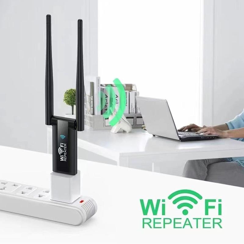 Usb Wifi репитер 300M Wi-Fi усилитель сигнала 2.4G беспроводной расширитель Wi-Fi адаптер для настольного ПК ноутбука