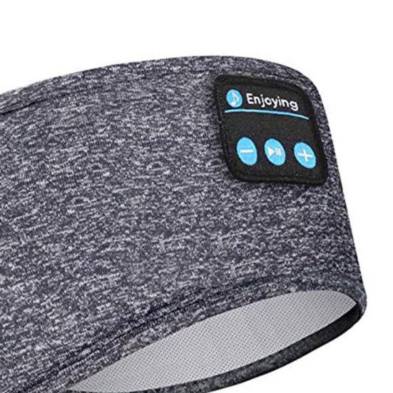 Bluetooth-совместимая 5.0 Повязка на голову Наушники с шумоподавлением Накладные Регулируемая повязка на голову Однотонная Эластичная лента