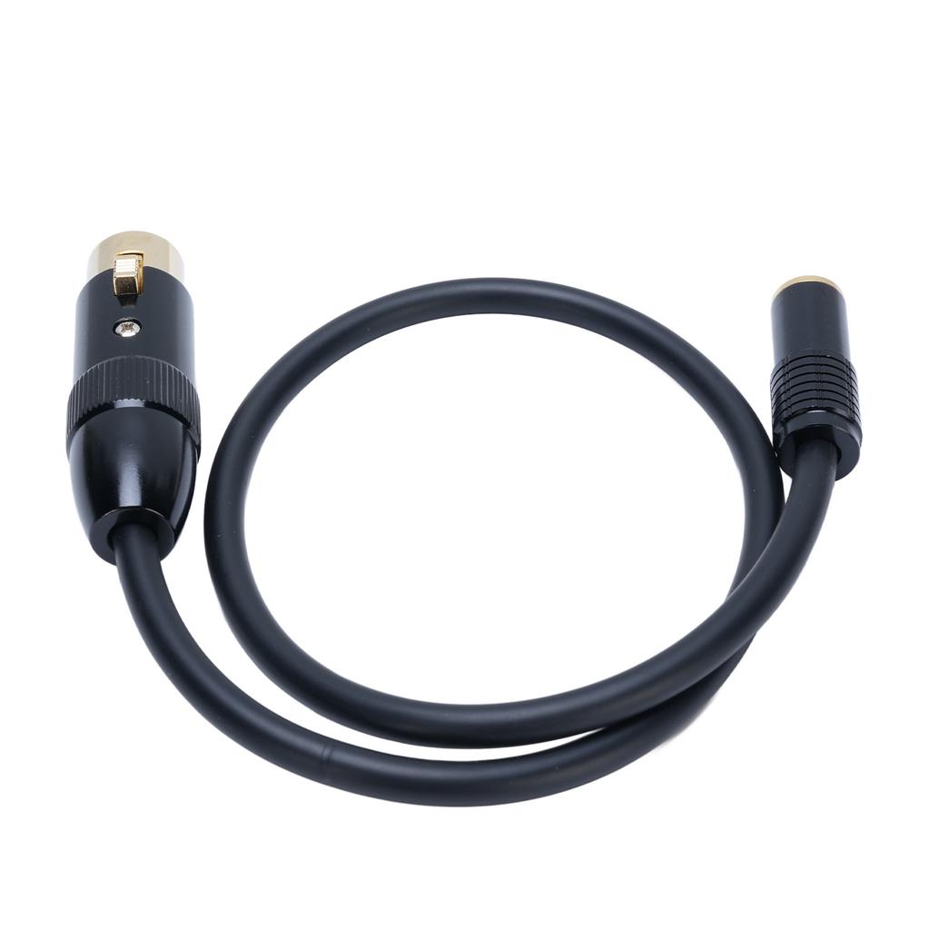 XLR to 3.5mm Stereo Cable 1.6ft XLR Female to 3.5mm 18 Inch Female Balanced Sound Converter