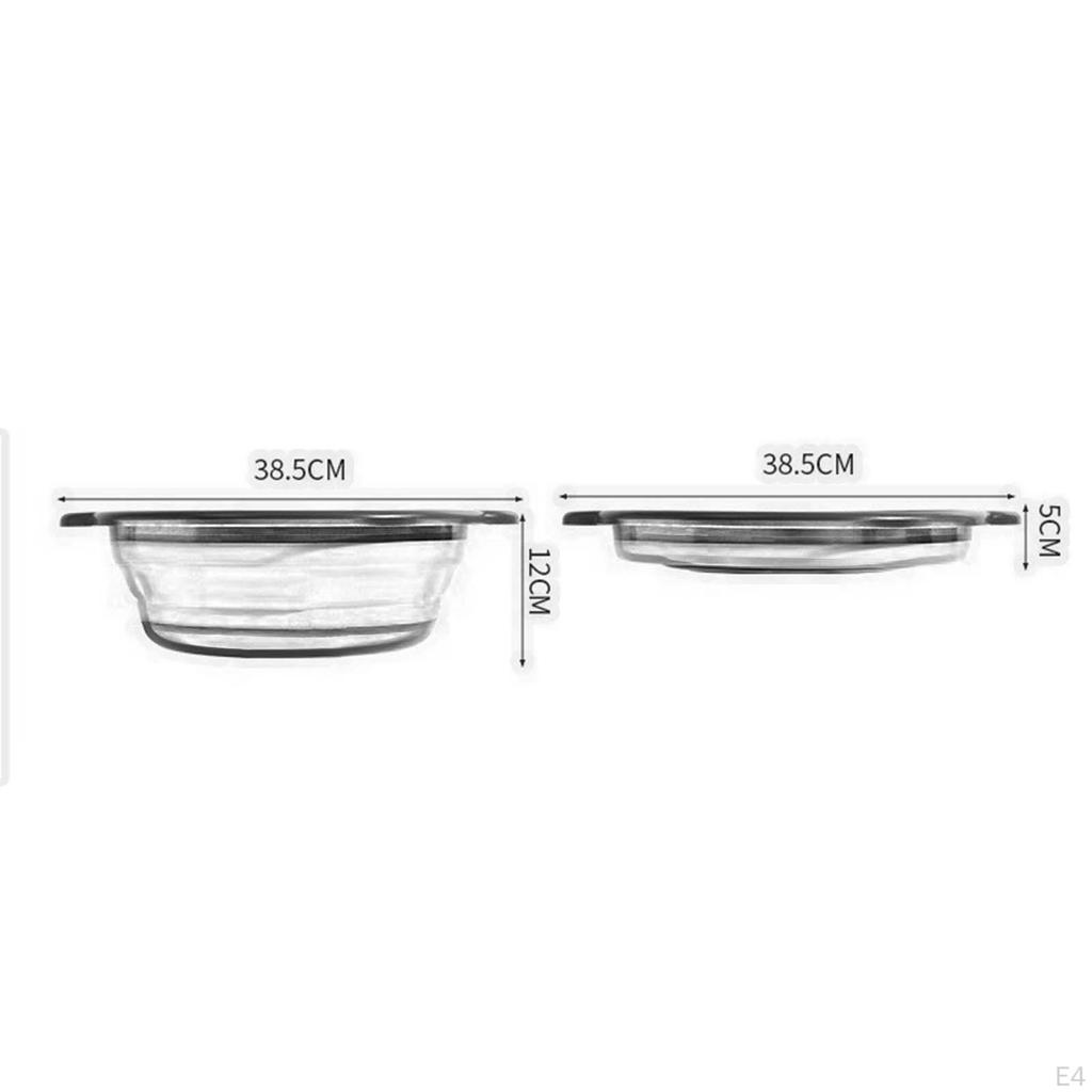 Складная миска для бассейна, легкая ванна для стирки овощей, блюдо для одежды, кемпинга и дома
