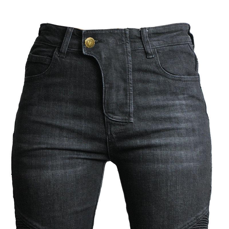 LOONG + БАЙКЕР + мотоциклетные джинсы женские + брюки для езды на мотоцикле в стиле ретро, ​​брюки с защитой от падения + расширенная защита