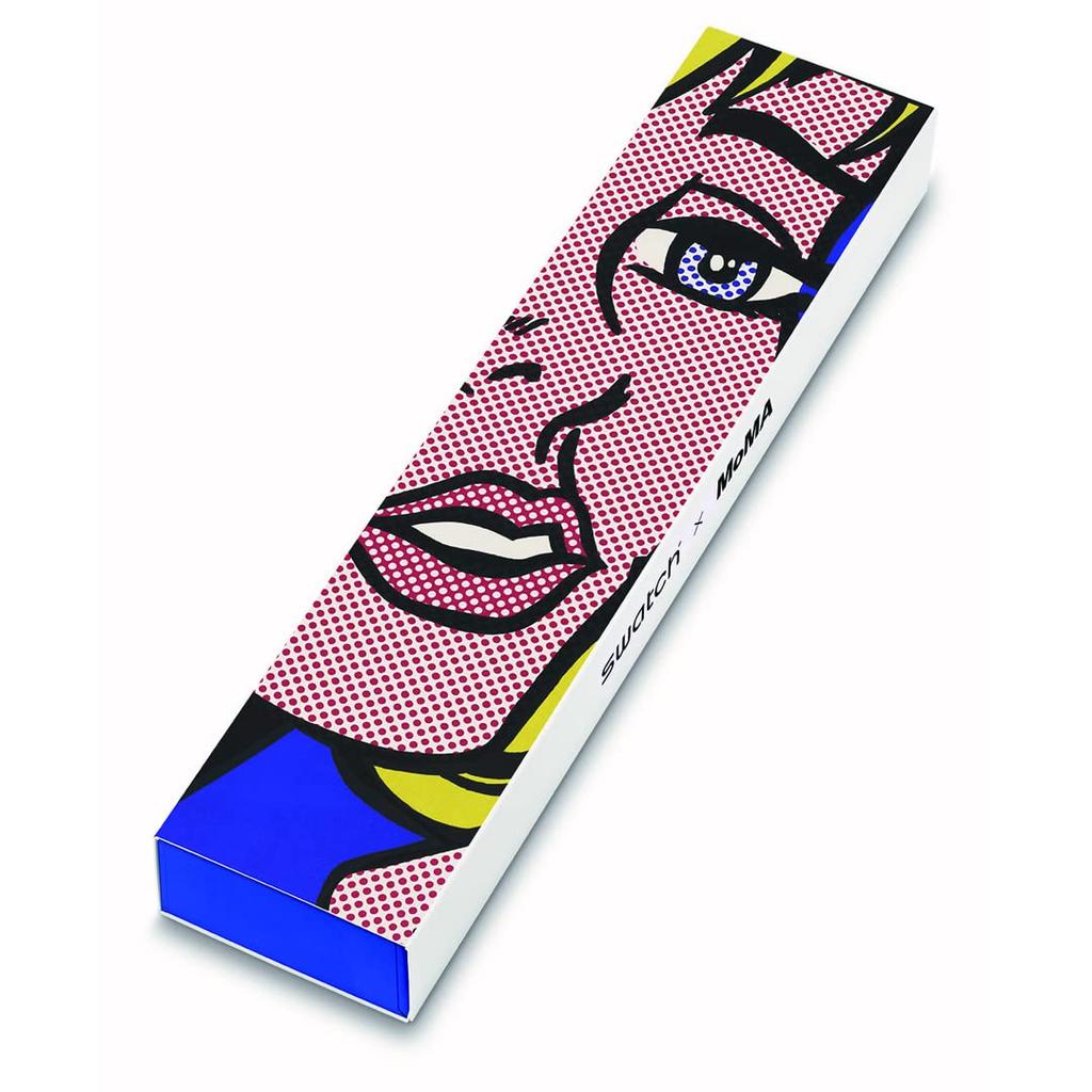 Swatch REVERIE BY ROY LICHTENSTEIN, THE WATCH ART JOURNEY 2023 SO28Z117 Желтый