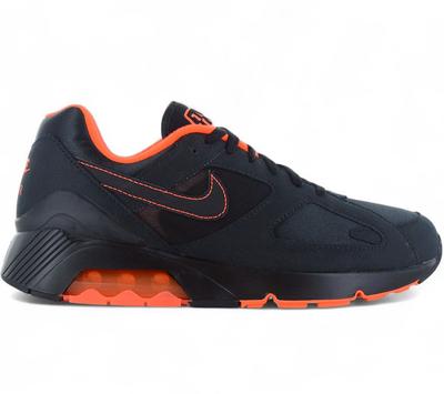 Air Max 180 - Black Hyper Crimson - Мужские кроссовки Черные FJ9259-002 ОРИГИНАЛ