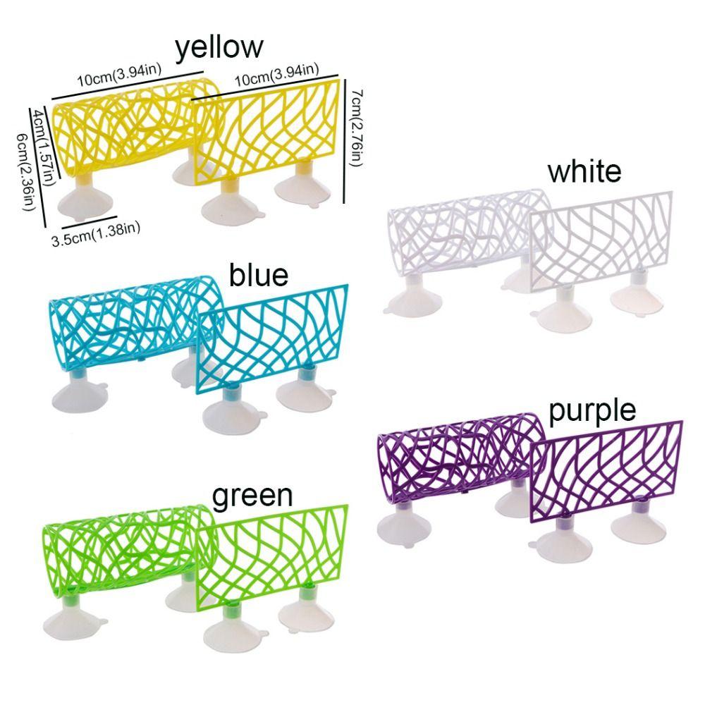 2pcs/set Flexible Betta Hidden Resting Tube Plastic Betta Fish Tunnel Shrimp Hollow Tunnel  Aquarium