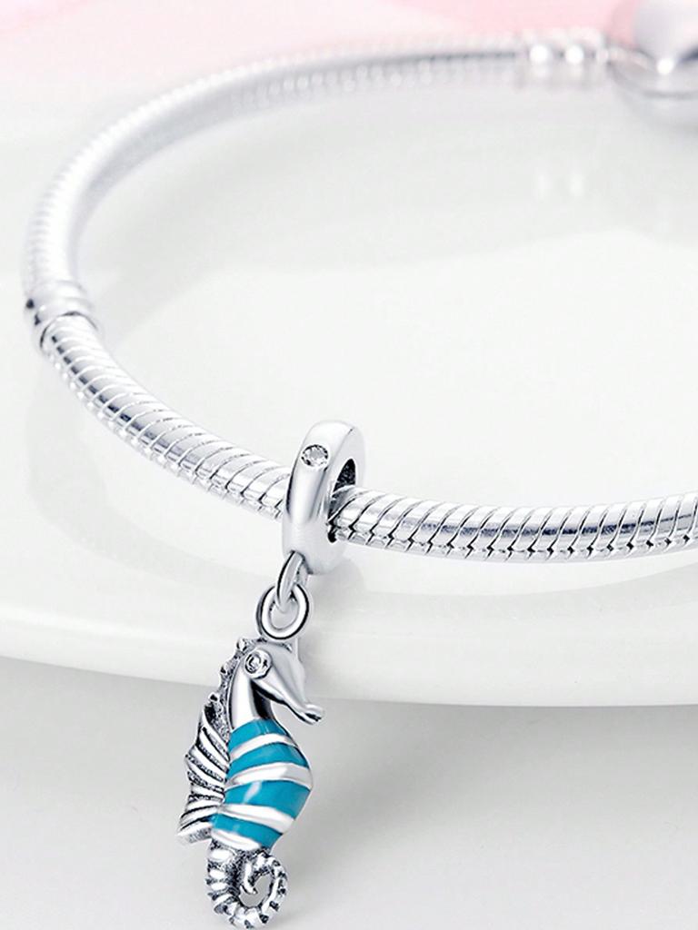 Шармы Серебро Медные Цвета Морской Краб Осьминог Бусины Шарм Подвеска Для Оригинального Браслета Для Женщин DIY Украшения Подарок Любви