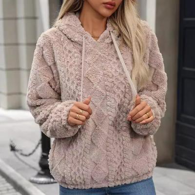 Женские модные повседневные однотонные худи и свитшоты с капюшоном и длинными рукавами с принтом